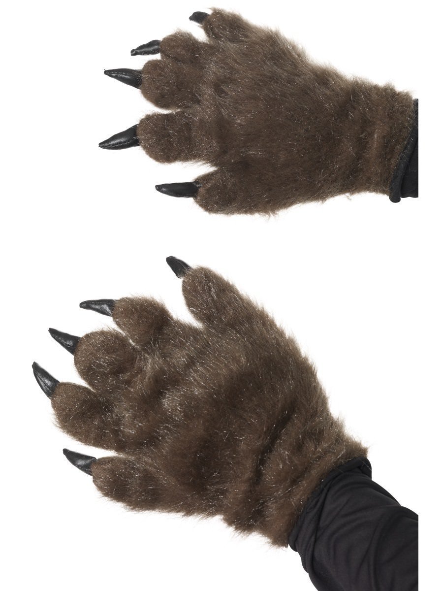 Photos - Fancy Dress Smiffys Hairy Monster Hands - 