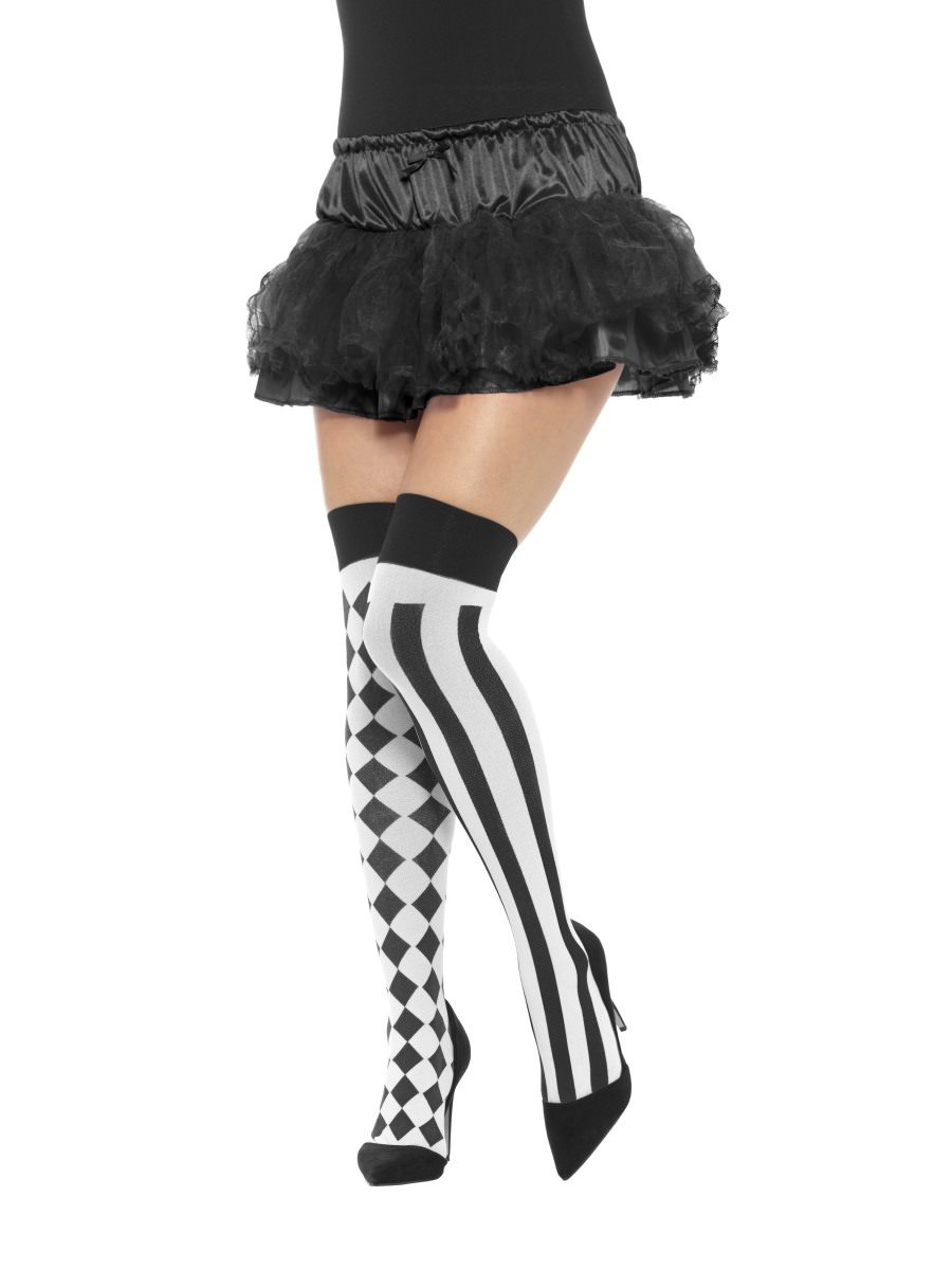 Click to view product details and reviews for Smiffys Harlequin Hold Ups Fancy Dress.