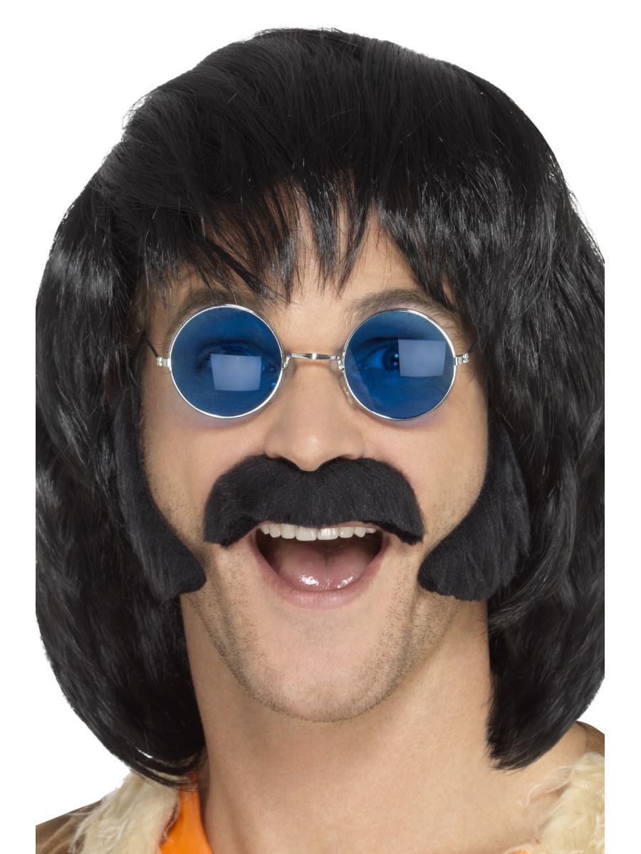 Click to view product details and reviews for Smiffys Hippie Disguise Set Black Fancy Dress.