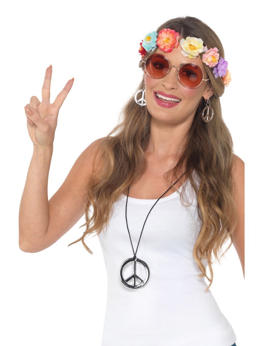 Click to view product details and reviews for Smiffys Hippie Festival Kit Fancy Dress.