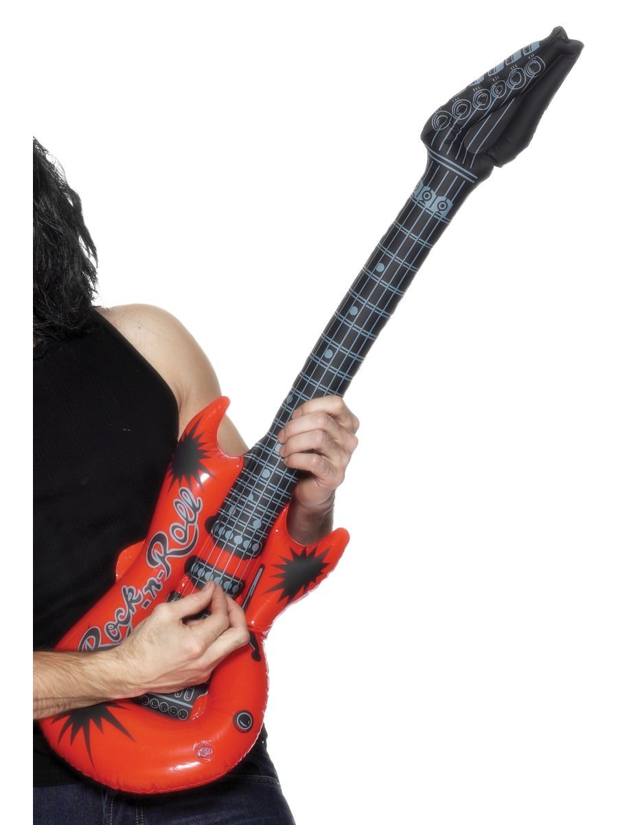 Click to view product details and reviews for Smiffys Inflatable Guitar Fancy Dress.
