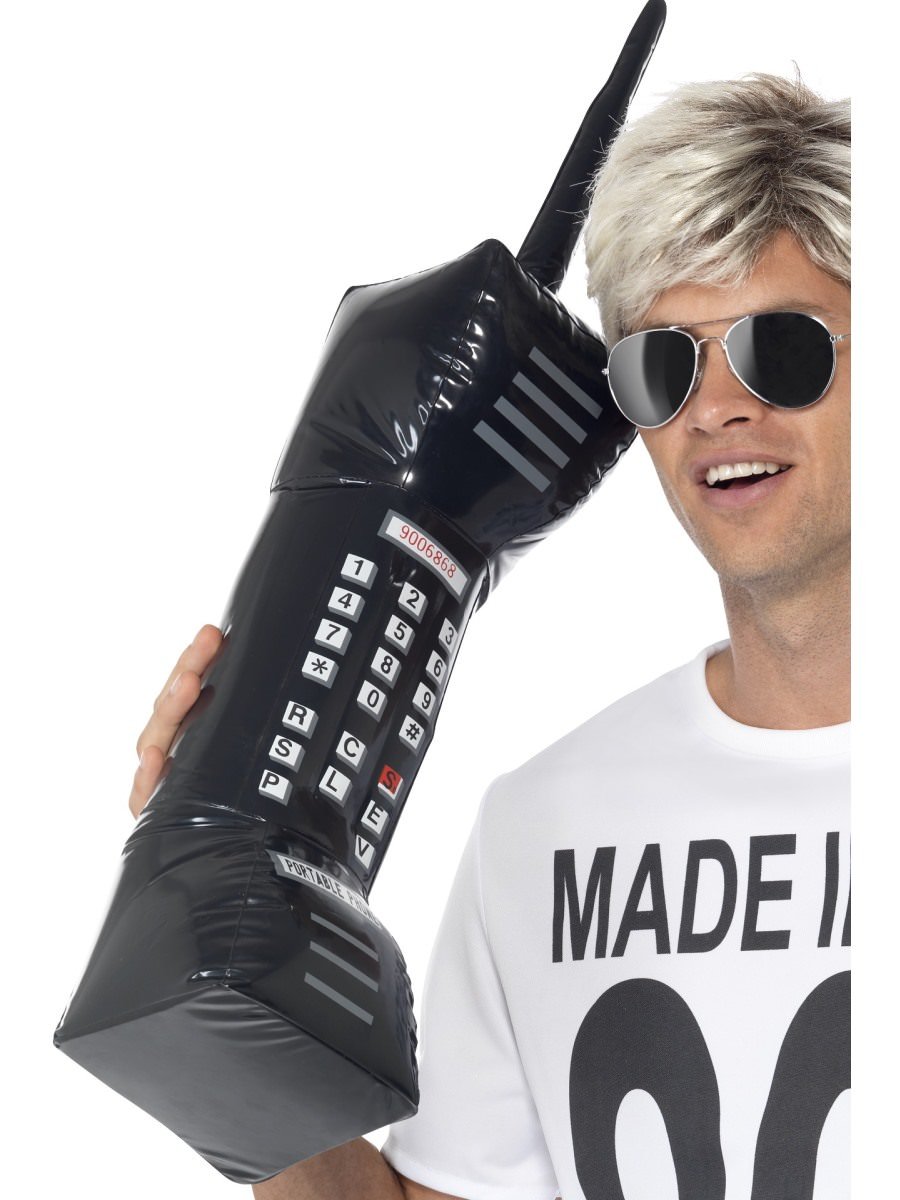 Click to view product details and reviews for Smiffys Inflatable Retro Mobile Phone Fancy Dress.