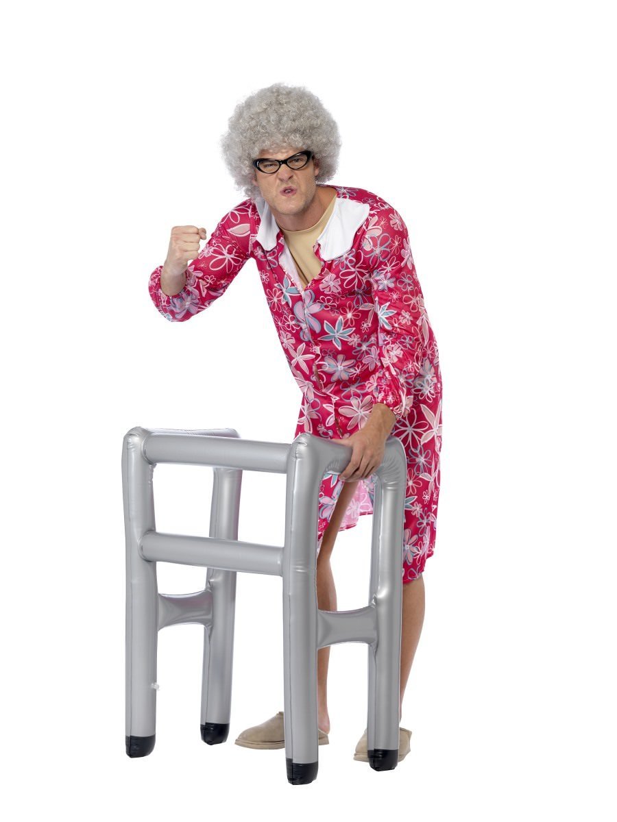Click to view product details and reviews for Smiffys Inflatable Zimmer Frame Fancy Dress.