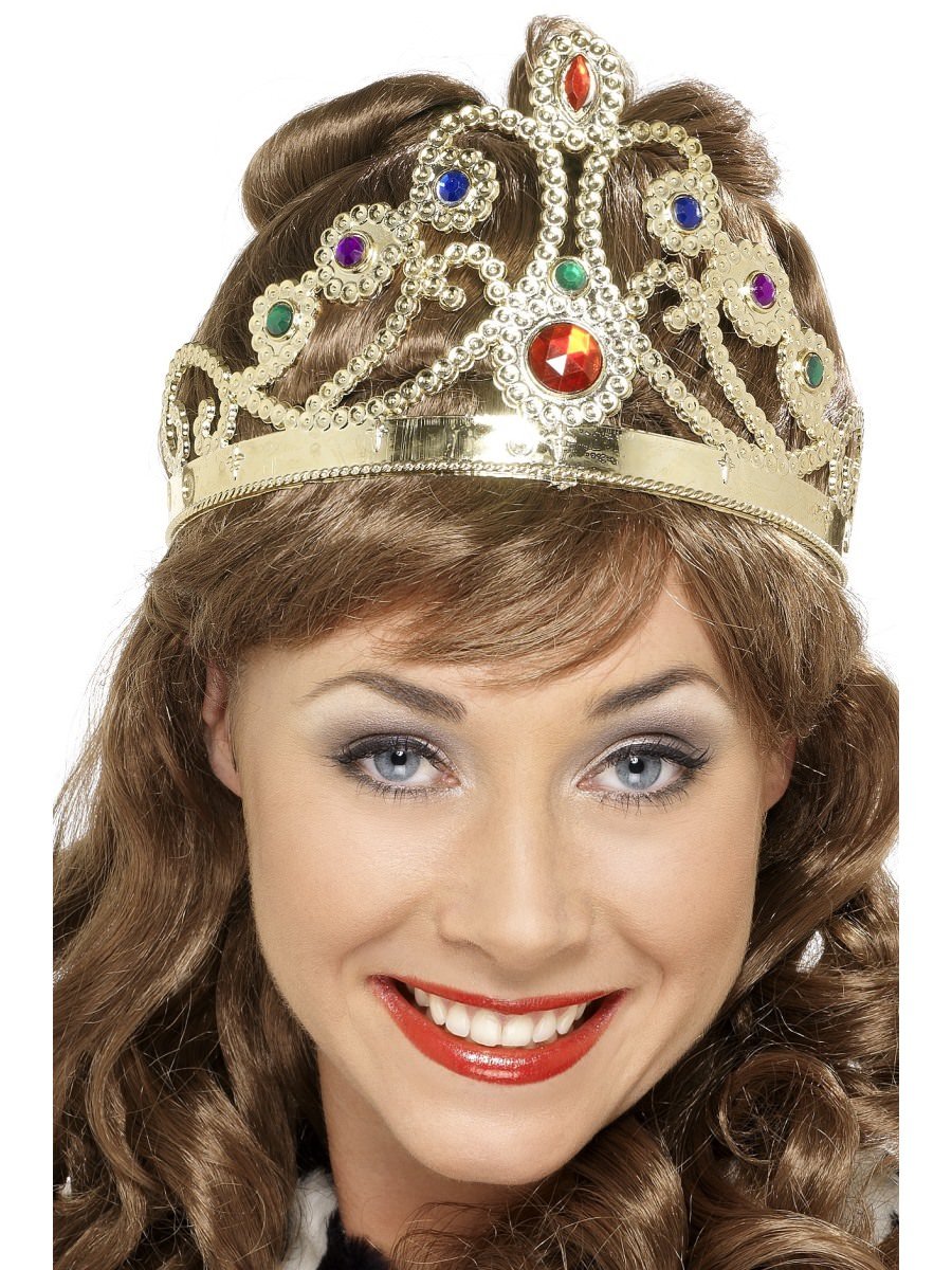Click to view product details and reviews for Smiffys Jewelled Queens Crown Fancy Dress.