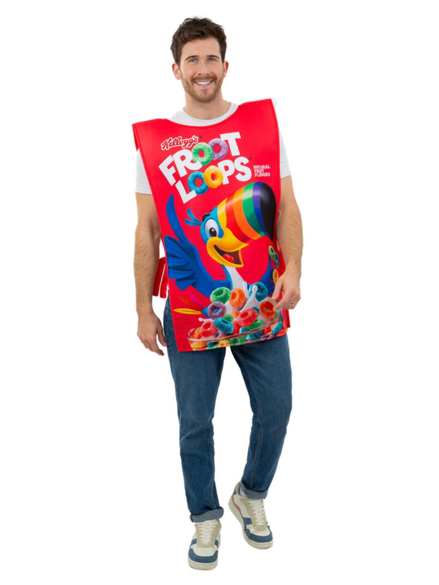 Click to view product details and reviews for Kelloggs Fruit Loops Cereal Box Costume.