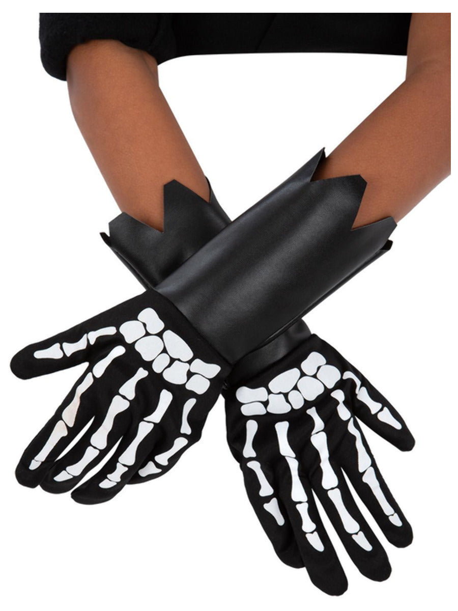 Click to view product details and reviews for Kids Skeleton Gauntlet Gloves.