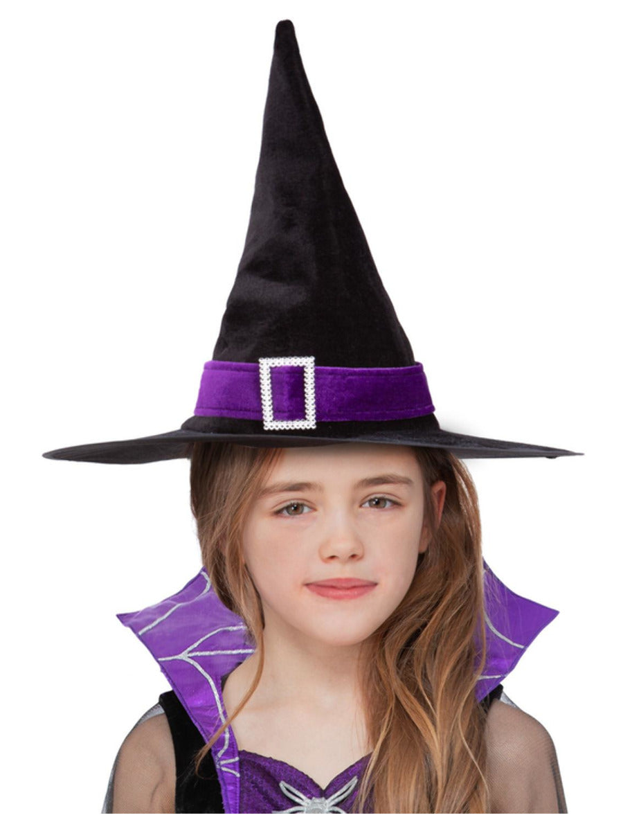 Click to view product details and reviews for Kids Velour Witch Hat.