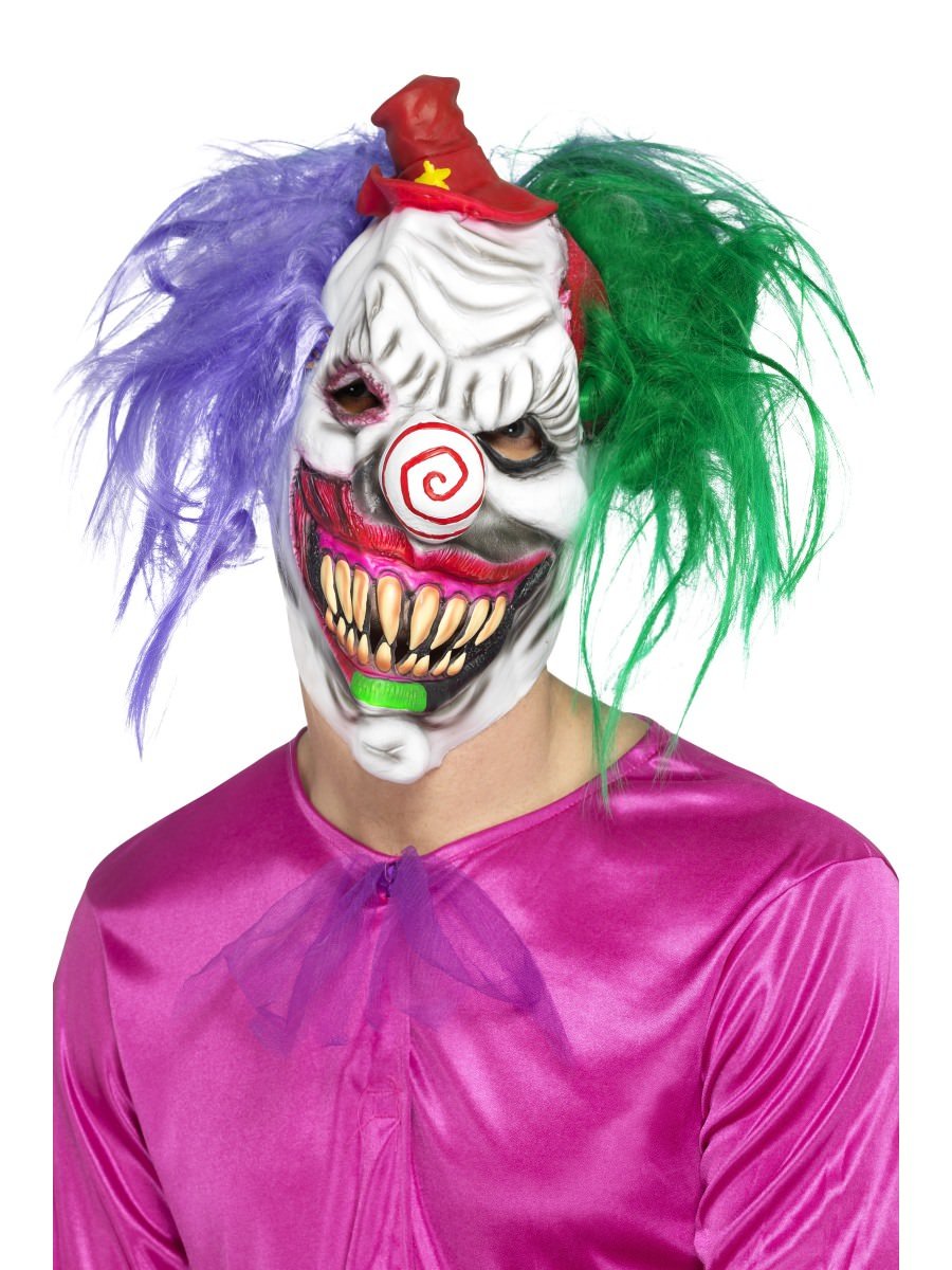 Click to view product details and reviews for Smiffys Kolorful Killer Klown Mask Fancy Dress.