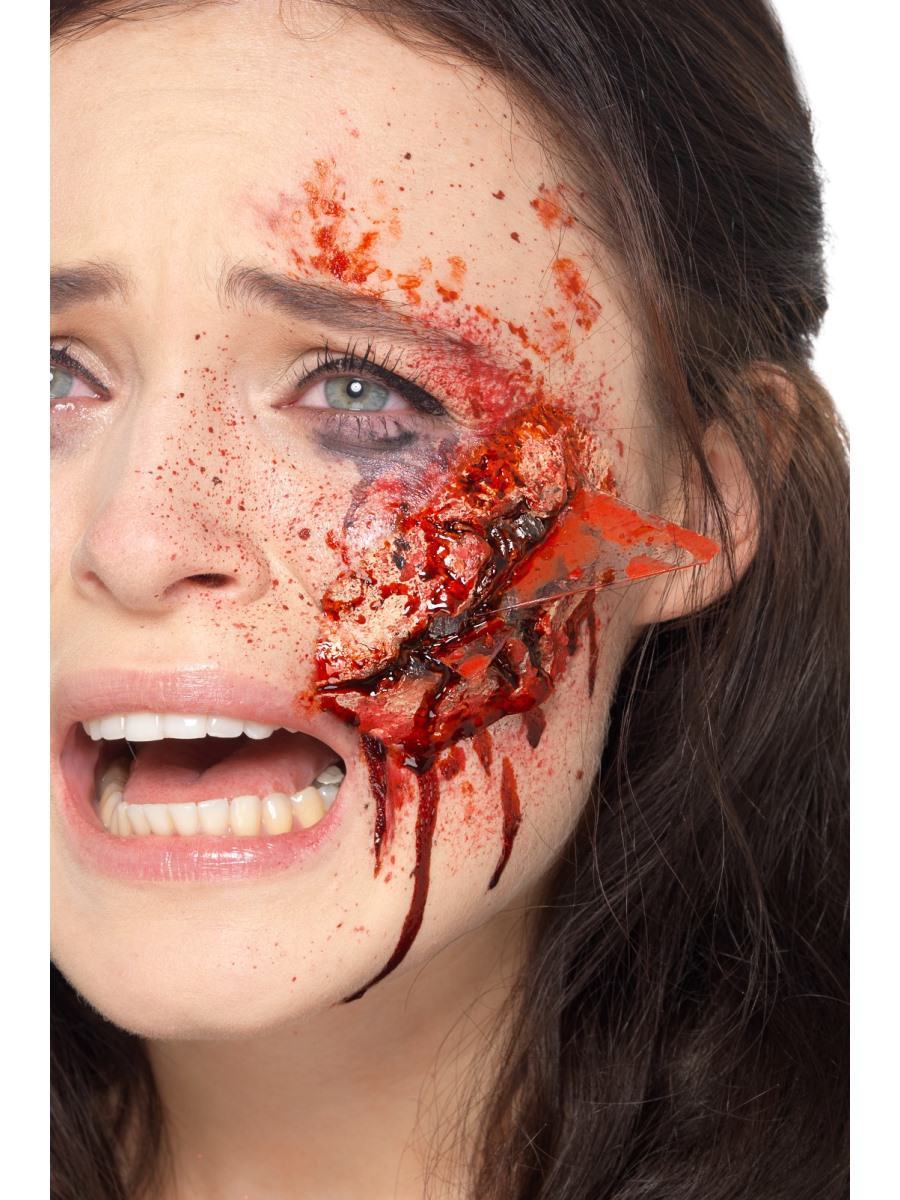 Click to view product details and reviews for Smiffys Latex Glass Wound Prosthetic Fancy Dress.