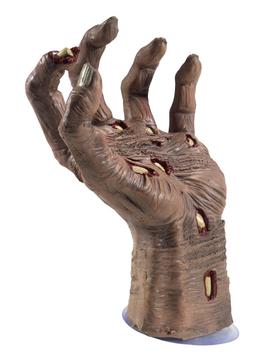 Smiffys Latex Rotting Zombie Hand Prop Fancy Dress