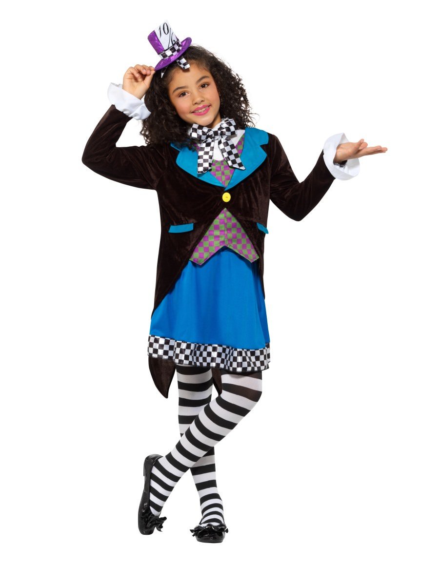 Click to view product details and reviews for Smiffys Little Miss Hatter Costume With Dress Fancy Dress Medium Age 7 9.