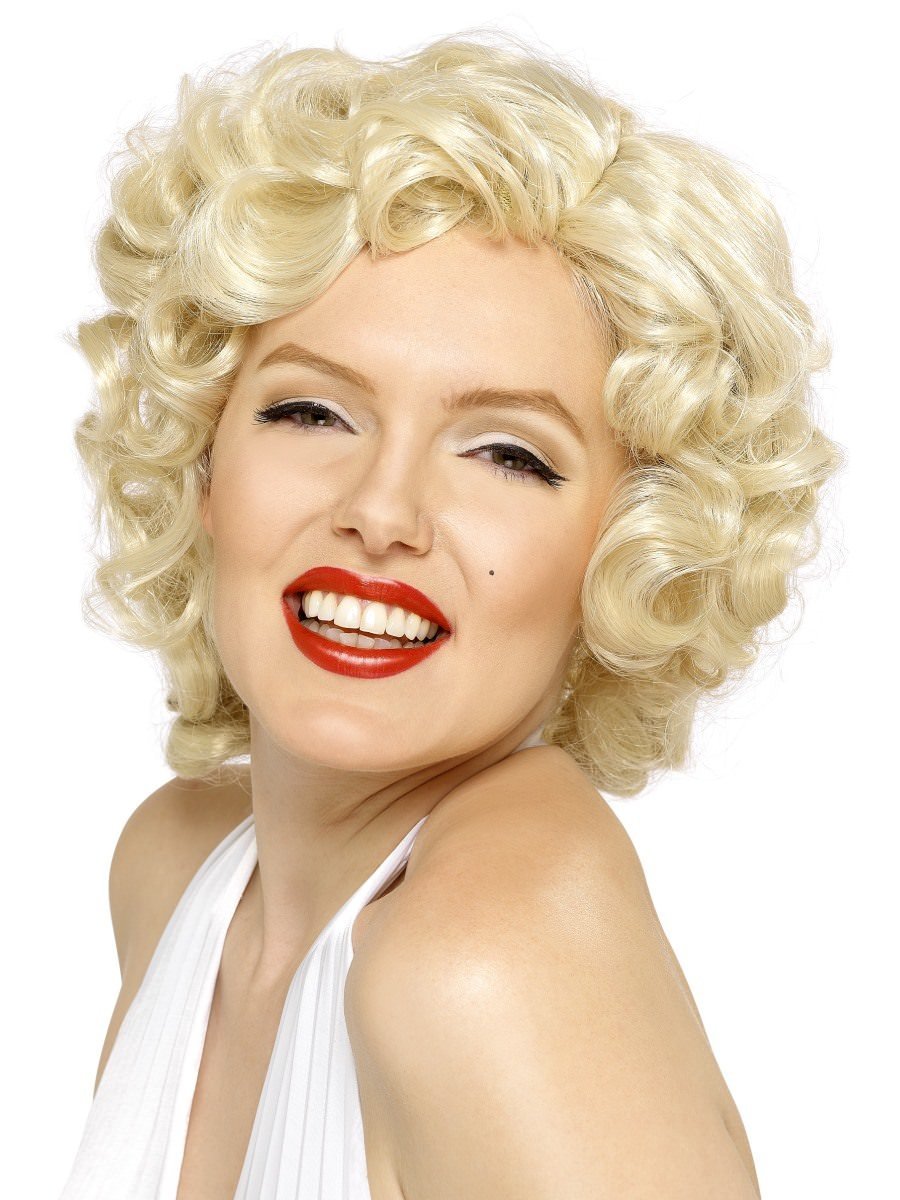 Smiffys Marilyn Monroe Wig Fancy Dress