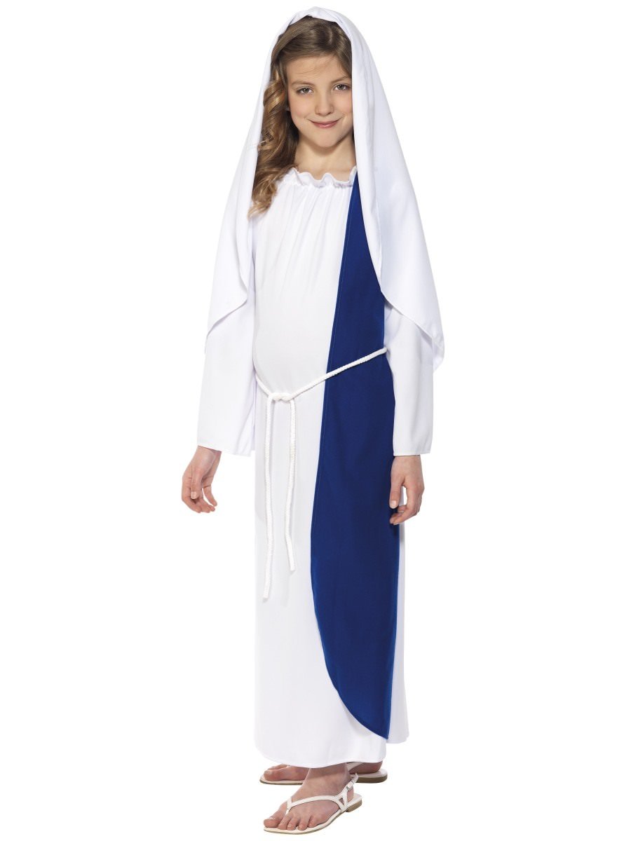 Smiffys Mary Costume Child Fancy Dress