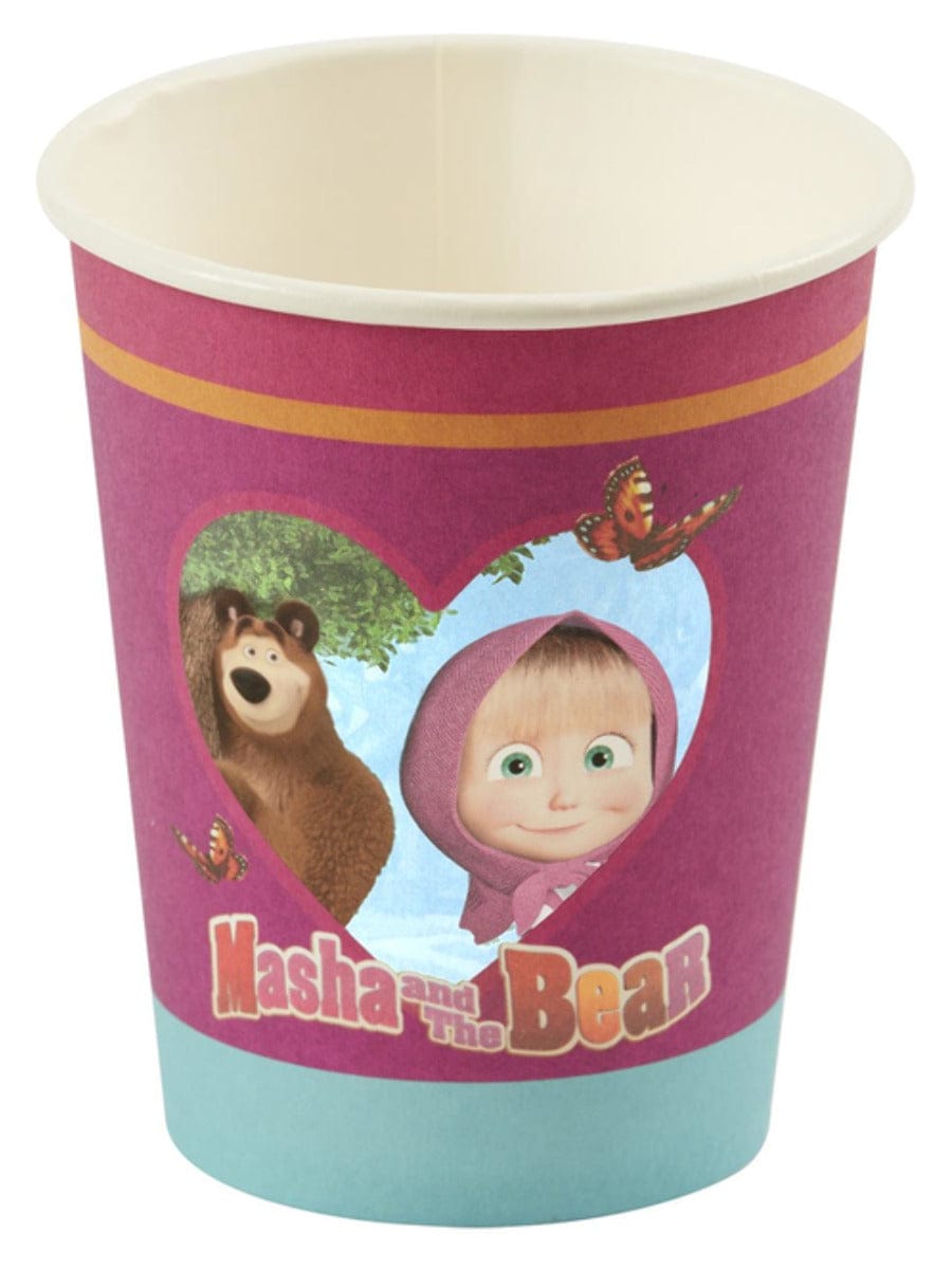 Click to view product details and reviews for Masha And The Bear Tableware Party Cups X8.