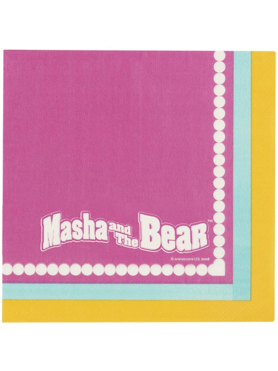 Click to view product details and reviews for Masha And The Bear Tableware Party Napkins X16.