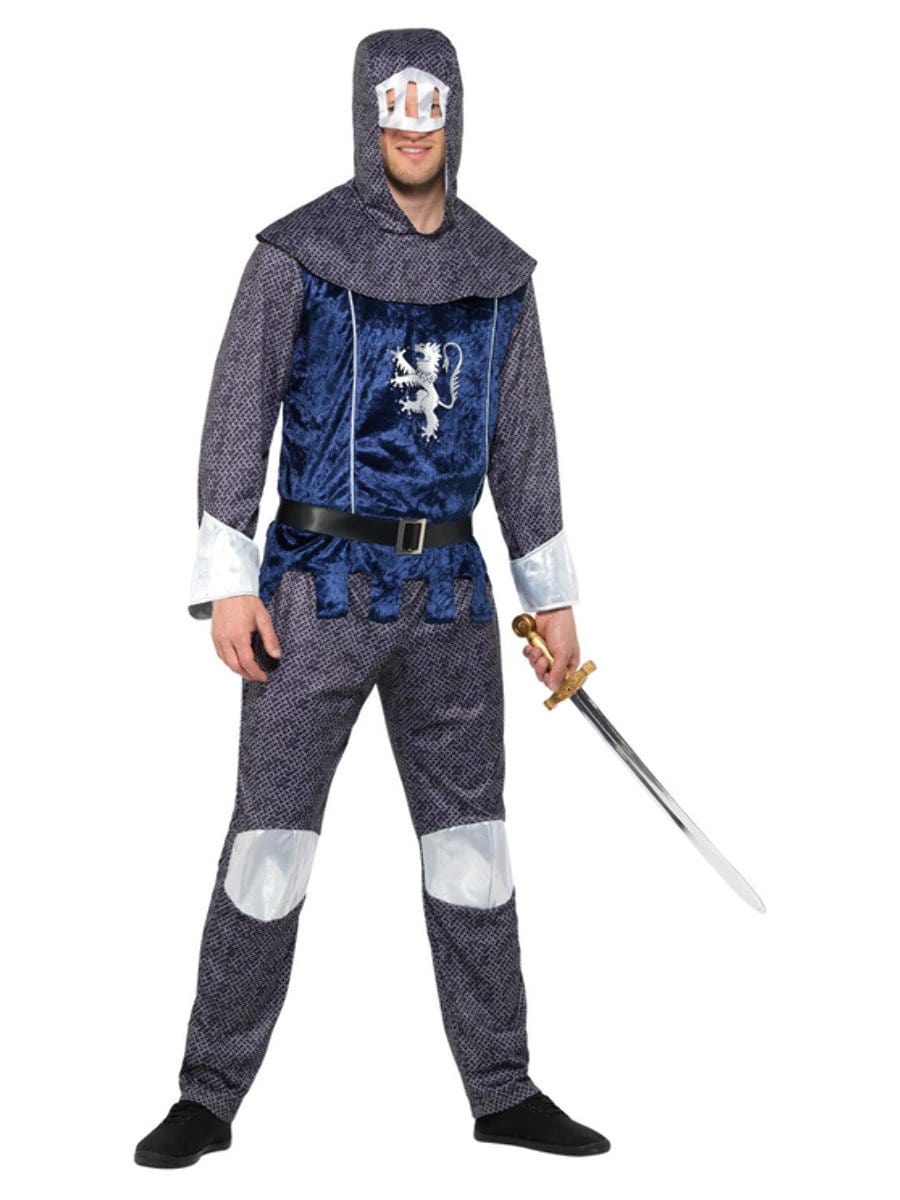 Smiffys Medieval Knight Costume Fancy Dress 2x Large Chest 50 52