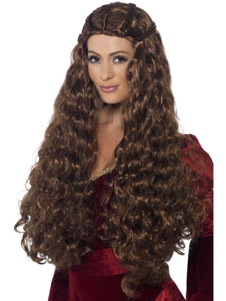 Click to view product details and reviews for Smiffys Medieval Princess Wig Fancy Dress.