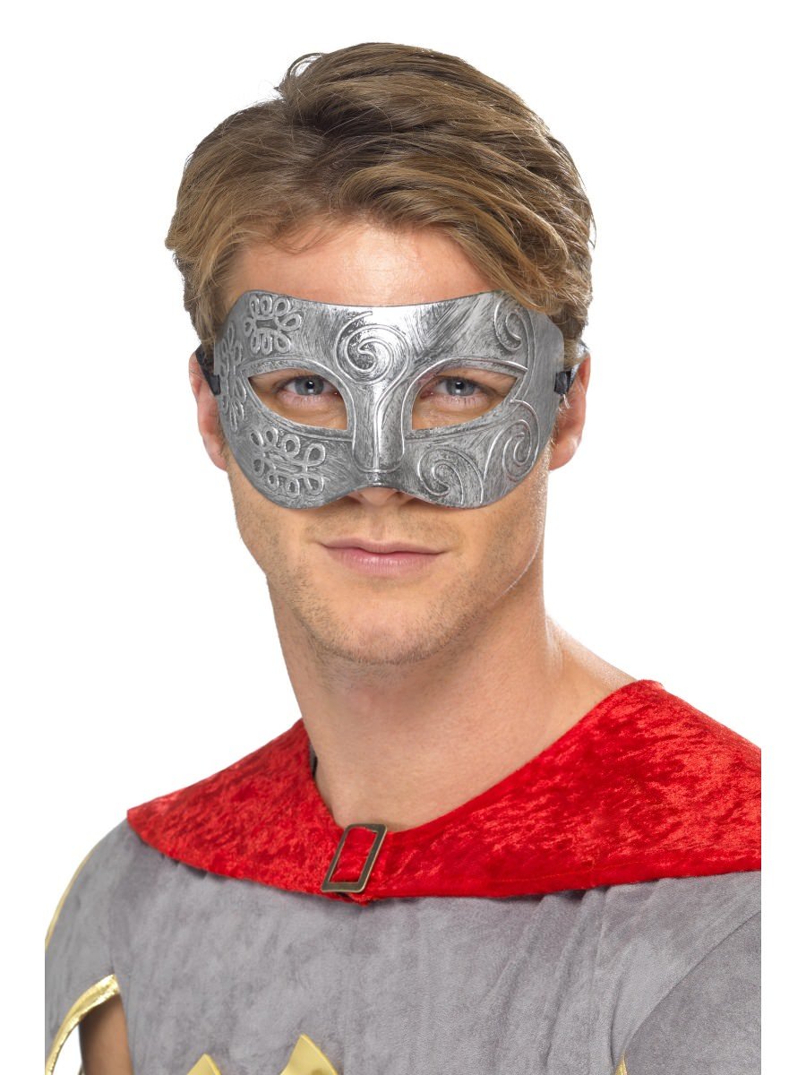 Click to view product details and reviews for Smiffys Metallic Warrior Colombina Eyemask Fancy Dress.