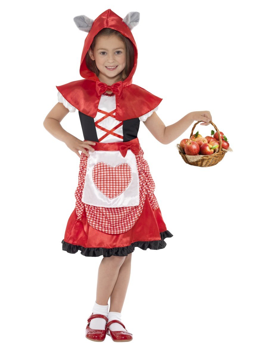 Smiffys Miss Hood Costume Fancy Dress Small Age 4 6