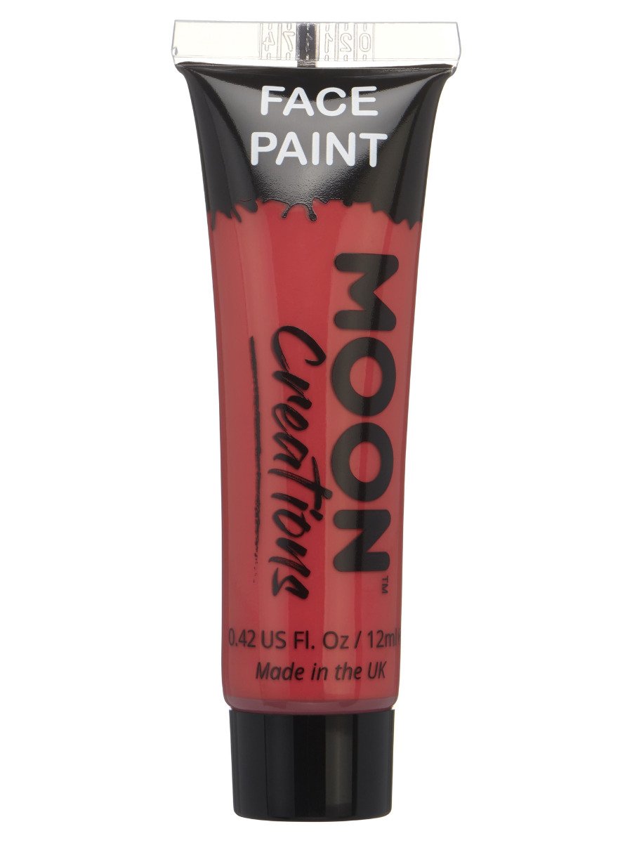 Click to view product details and reviews for Smiffys Moon Creations Face Body Paint 12ml Black Fancy Dress Red.