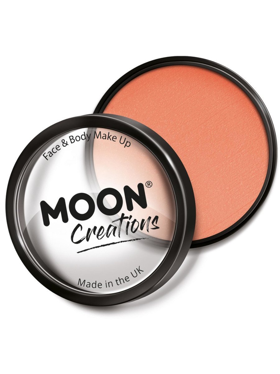 Click to view product details and reviews for Smiffys Moon Creations Pro Face Paint Cake Pot Apricot Fancy Dress Apricot.