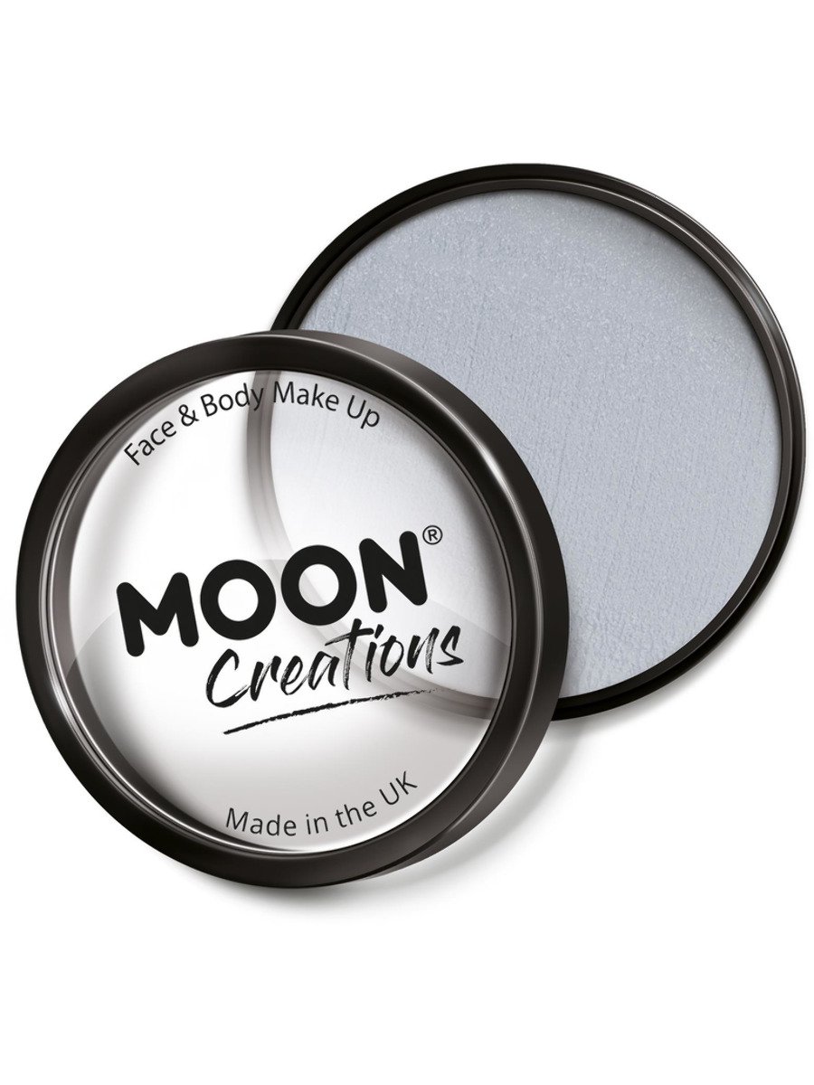 Click to view product details and reviews for Smiffys Moon Creations Pro Face Paint Cake Pot Apricot Fancy Dress Light Grey.