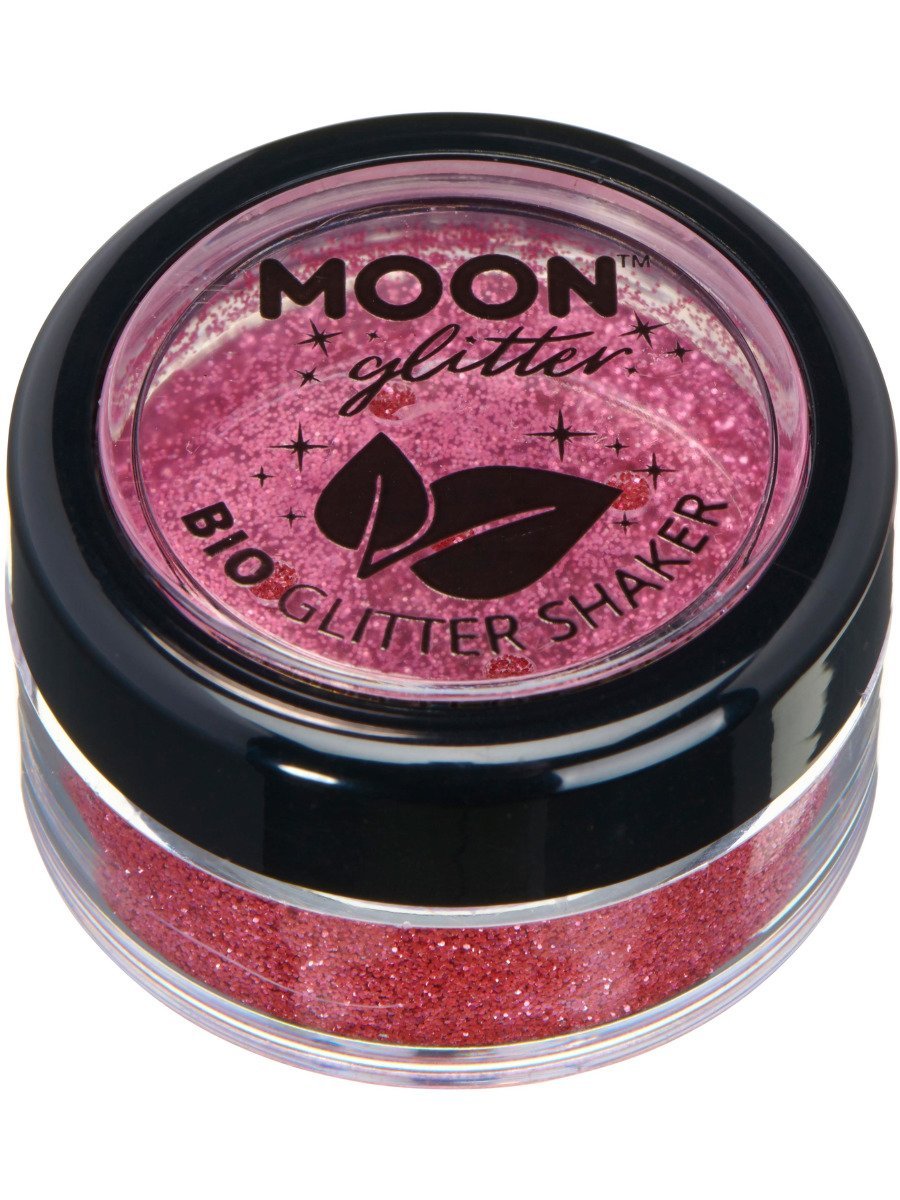 Smiffys Moon Glitter Bio Glitter Shakers Blue Fancy Dress Pink