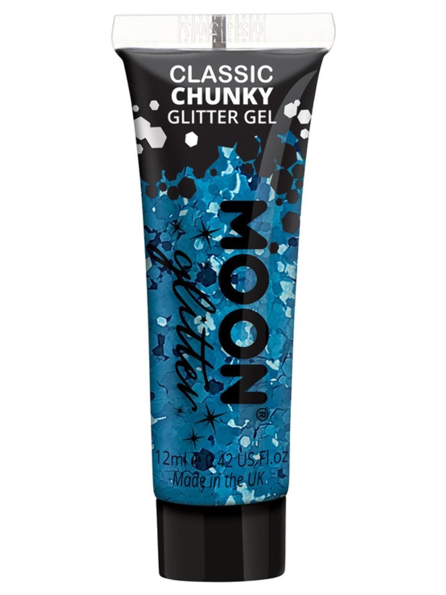 Click to view product details and reviews for Smiffys Moon Glitter Classic Chunky Glitter Gel Blue Fancy Dress Blue.