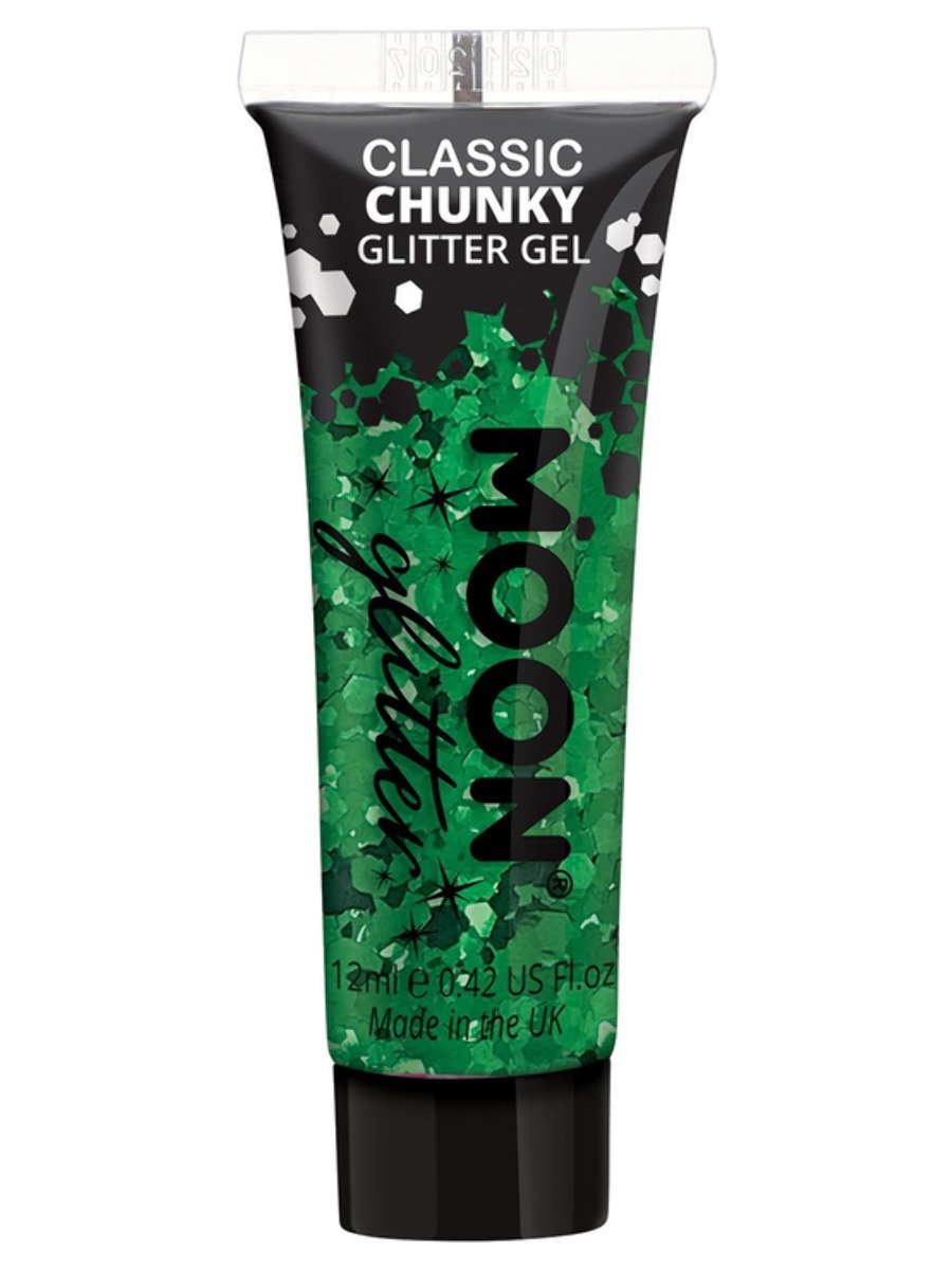 Click to view product details and reviews for Smiffys Moon Glitter Classic Chunky Glitter Gel Blue Fancy Dress Green.