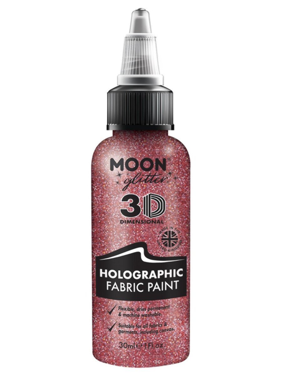 Click to view product details and reviews for Smiffys Moon Glitter Holographic Glitter Fabric Paint Black Fancy Dress Pink.
