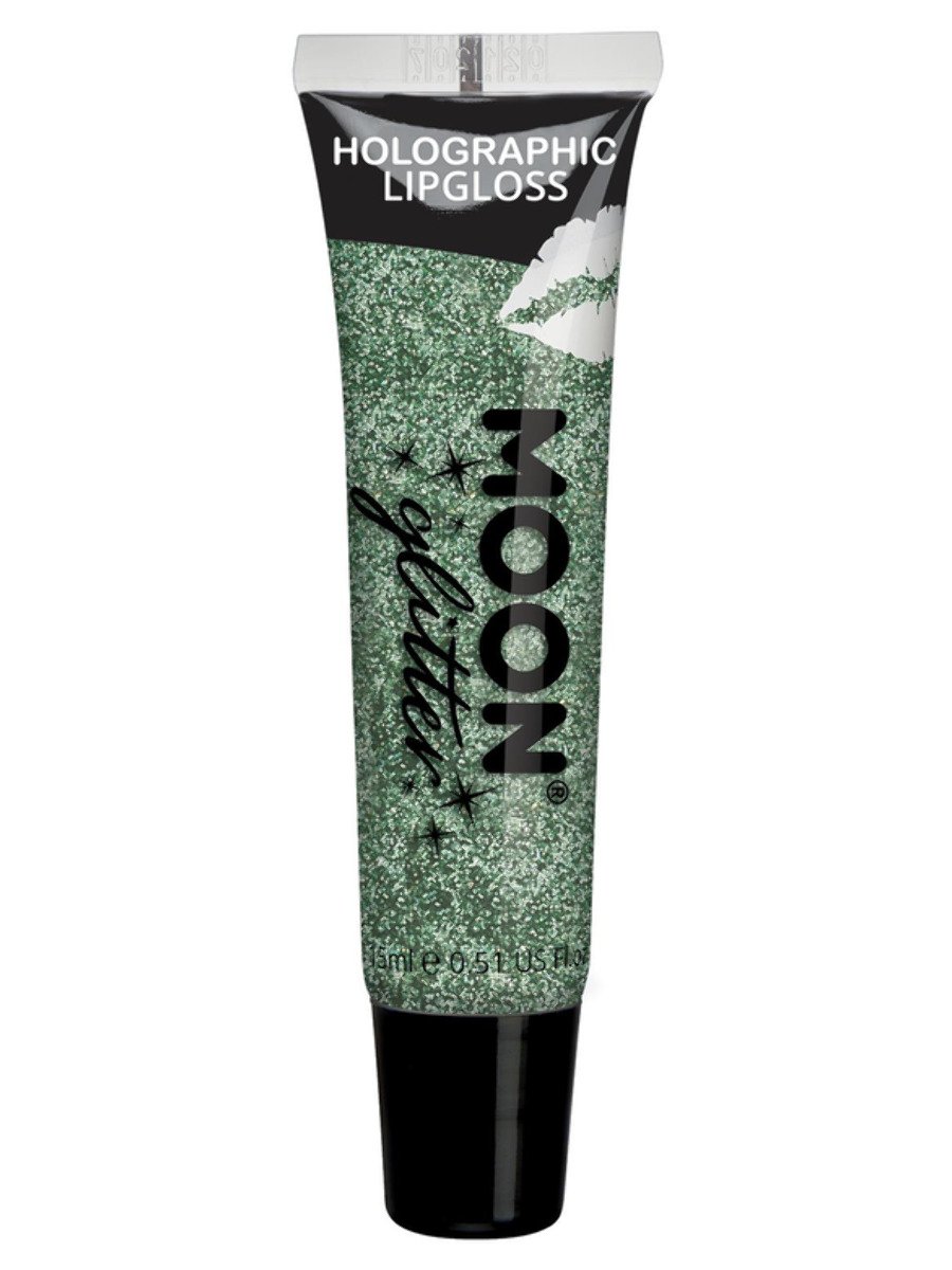 Click to view product details and reviews for Smiffys Moon Glitter Holographic Glitter Lipgloss Black Fancy Dress Green.