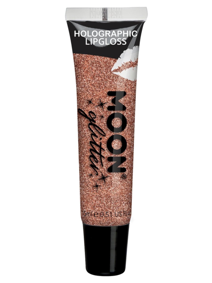 Click to view product details and reviews for Smiffys Moon Glitter Holographic Glitter Lipgloss Black Fancy Dress Rose Gold.