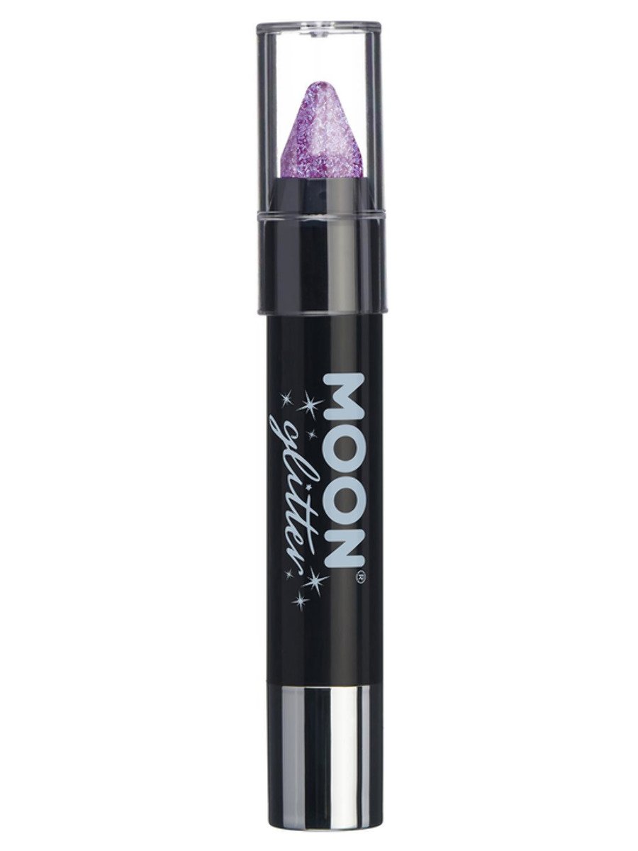 Click to view product details and reviews for Smiffys Moon Glitter Iridescent Body Crayons Blue Fancy Dress Purple.