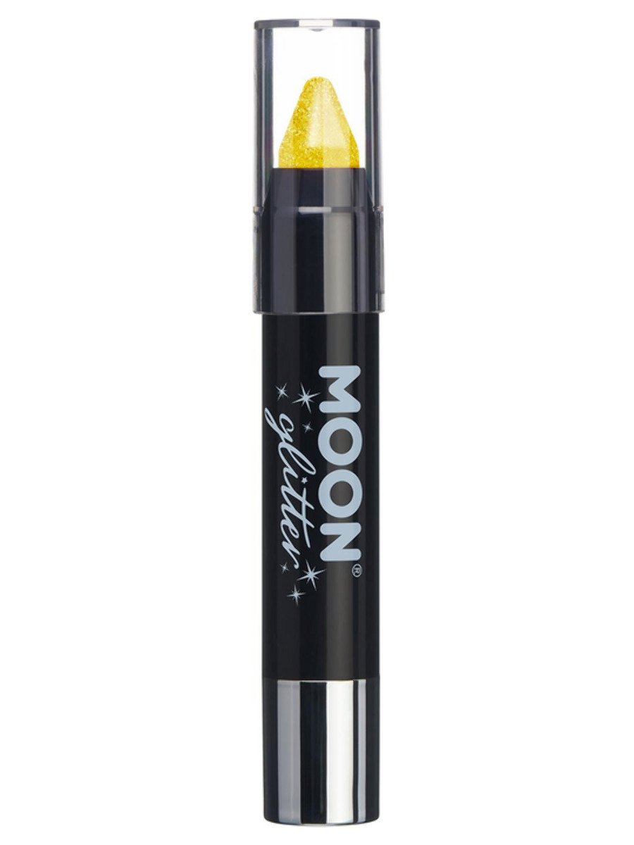 Click to view product details and reviews for Smiffys Moon Glitter Iridescent Body Crayons Blue Fancy Dress Yellow.