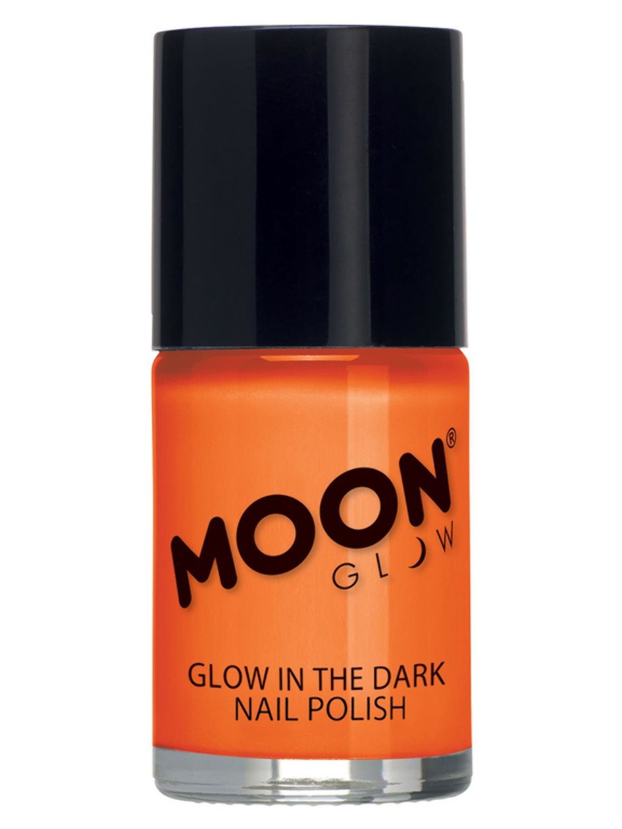Click to view product details and reviews for Glow In The Dark Nail Polish By Moon Glow Orange.