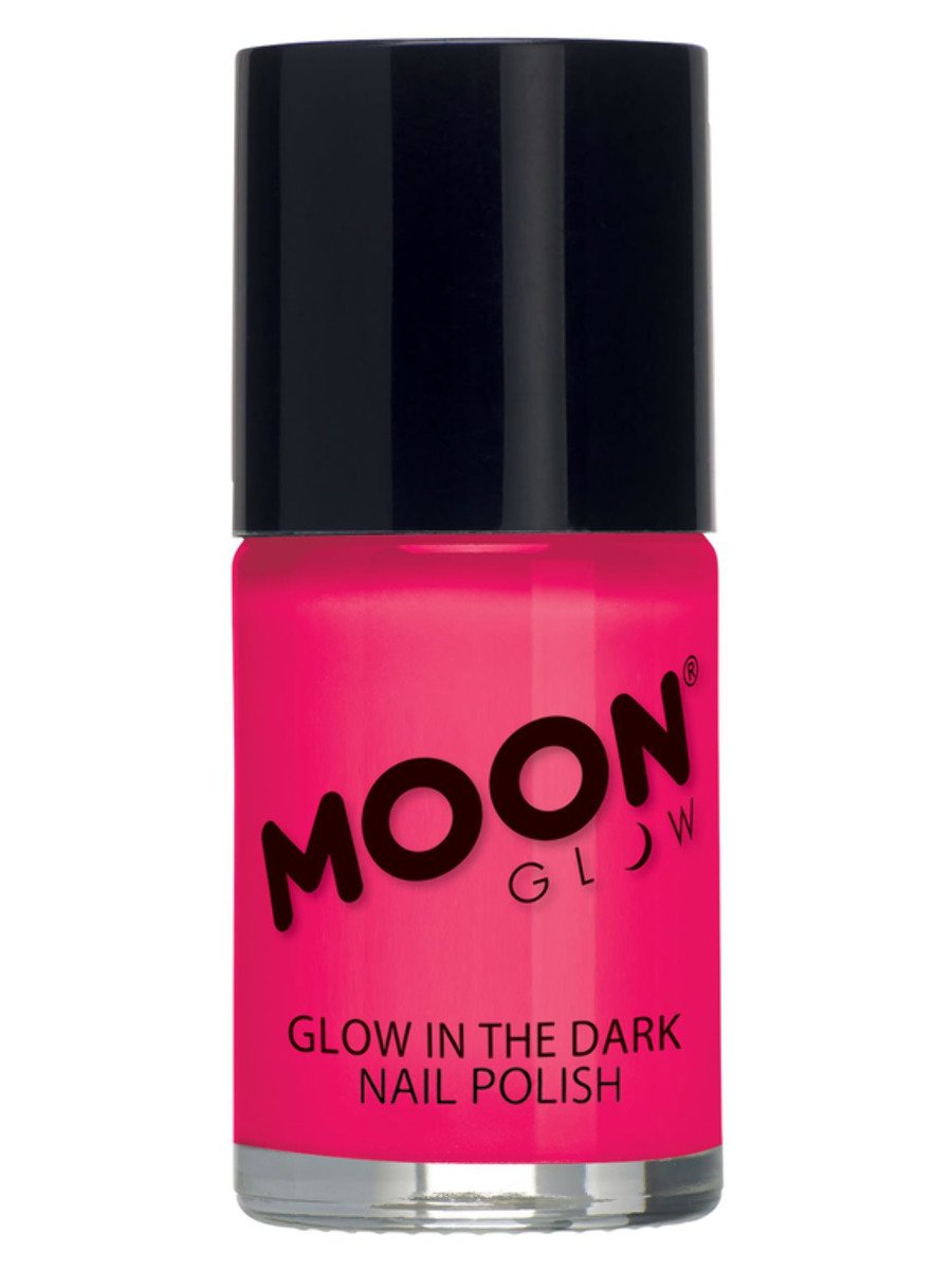 Click to view product details and reviews for Glow In The Dark Nail Polish By Moon Glow Pink.