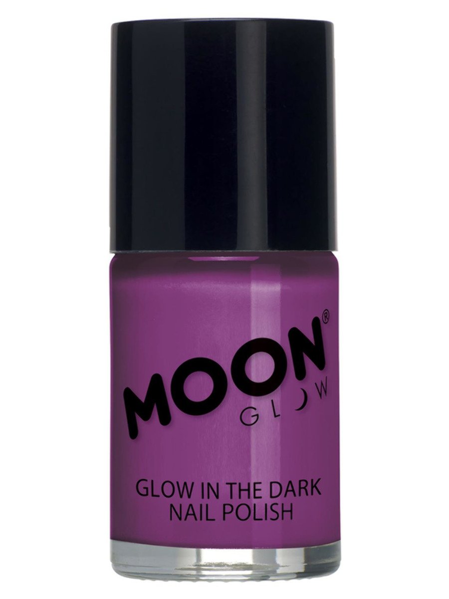 Click to view product details and reviews for Glow In The Dark Nail Polish By Moon Glow Purple.