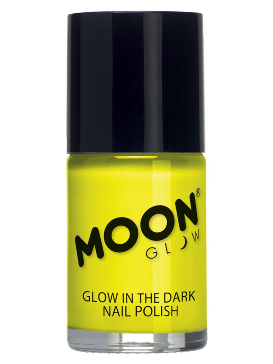 Click to view product details and reviews for Glow In The Dark Nail Polish By Moon Glow Yellow.