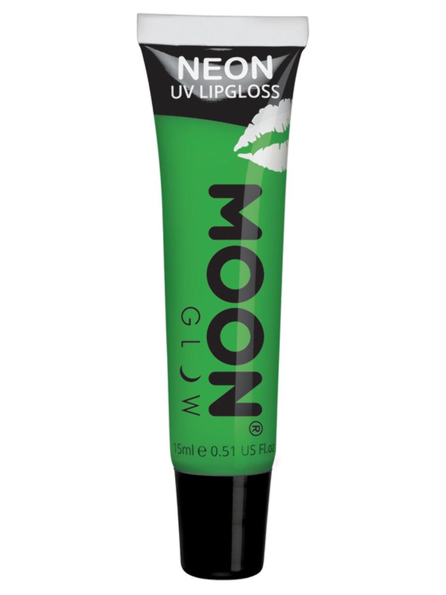 Click to view product details and reviews for Smiffys Moon Glow Intense Neon Uv Fruity Lipgloss Intense Blue Bubblegum Fancy Dress Intense Green Apple.