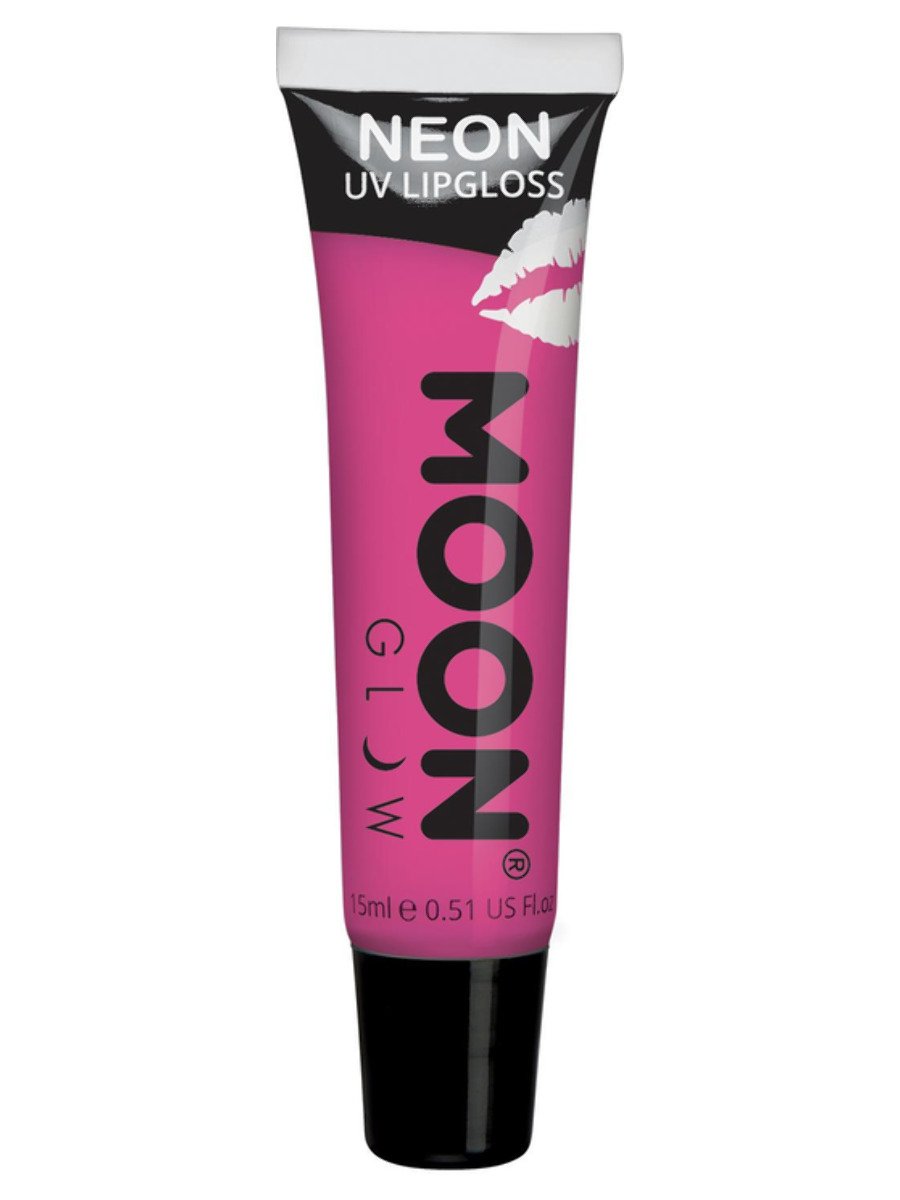 Click to view product details and reviews for Smiffys Moon Glow Intense Neon Uv Fruity Lipgloss Intense Blue Bubblegum Fancy Dress Intense Pink Raspberry.