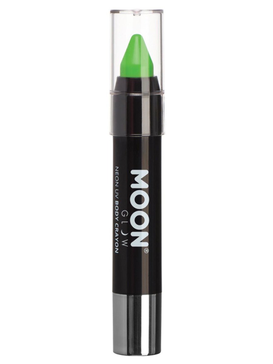 Click to view product details and reviews for Smiffys Moon Glow Pastel Neon Uv Body Crayons Black Fancy Dress Pastel Green.
