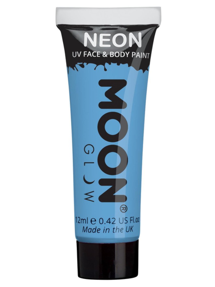 Click to view product details and reviews for Smiffys Moon Glow Pastel Neon Uv Face Paint Black Fancy Dress Pastel Blue.