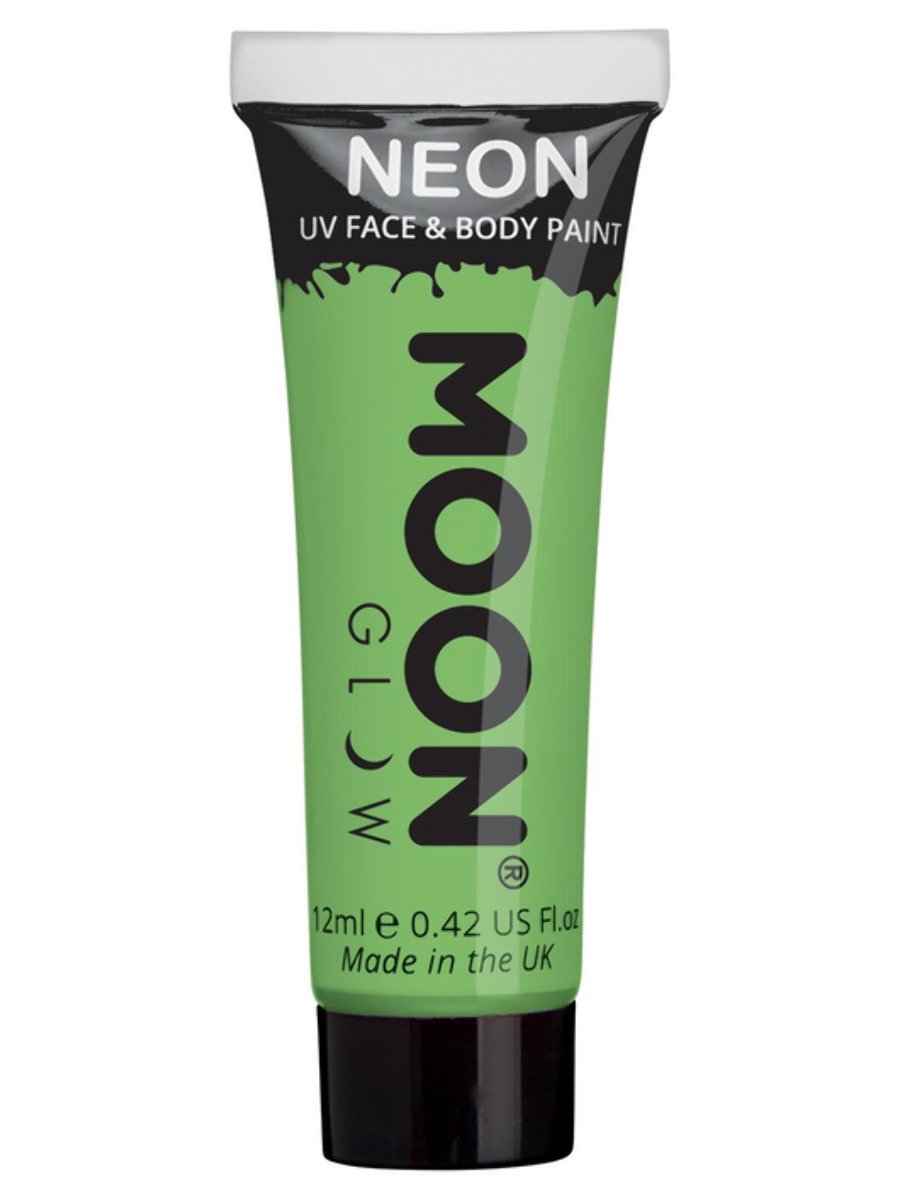 Click to view product details and reviews for Smiffys Moon Glow Pastel Neon Uv Face Paint Black Fancy Dress Pastel Green.
