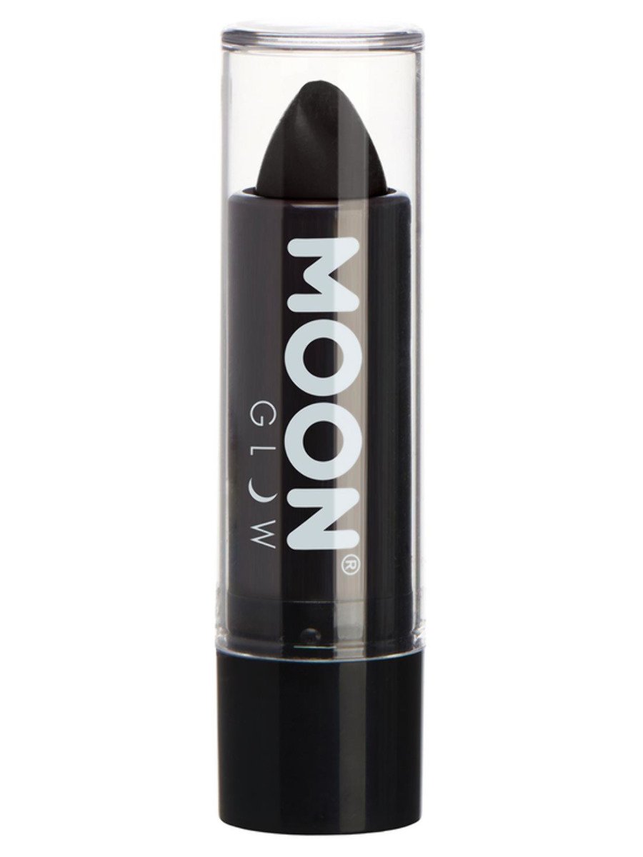 Click to view product details and reviews for Smiffys Moon Glow Pastel Neon Uv Lipstick Black Fancy Dress Black.