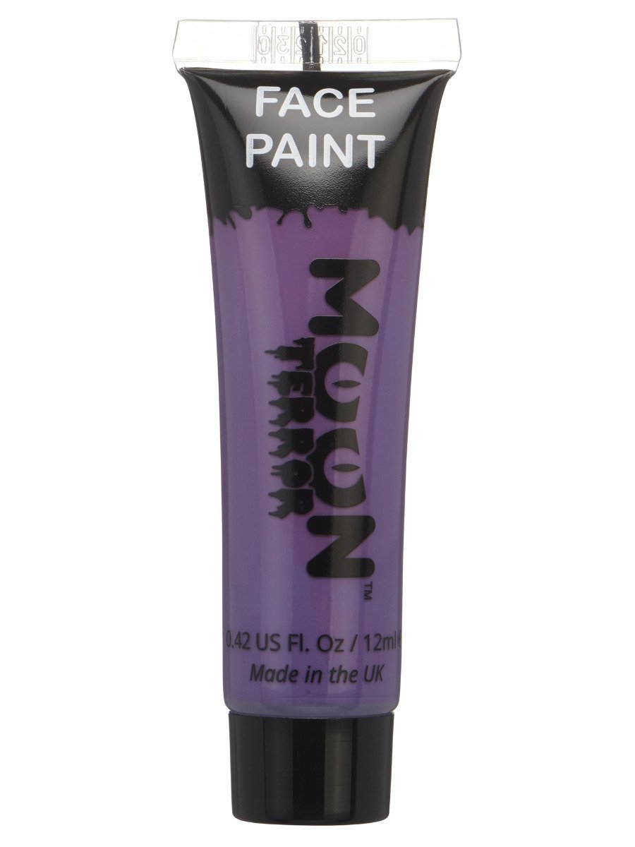 Click to view product details and reviews for Smiffys Moon Terror Halloween Face Body Paint Blood Red Fancy Dress Poison Purple.
