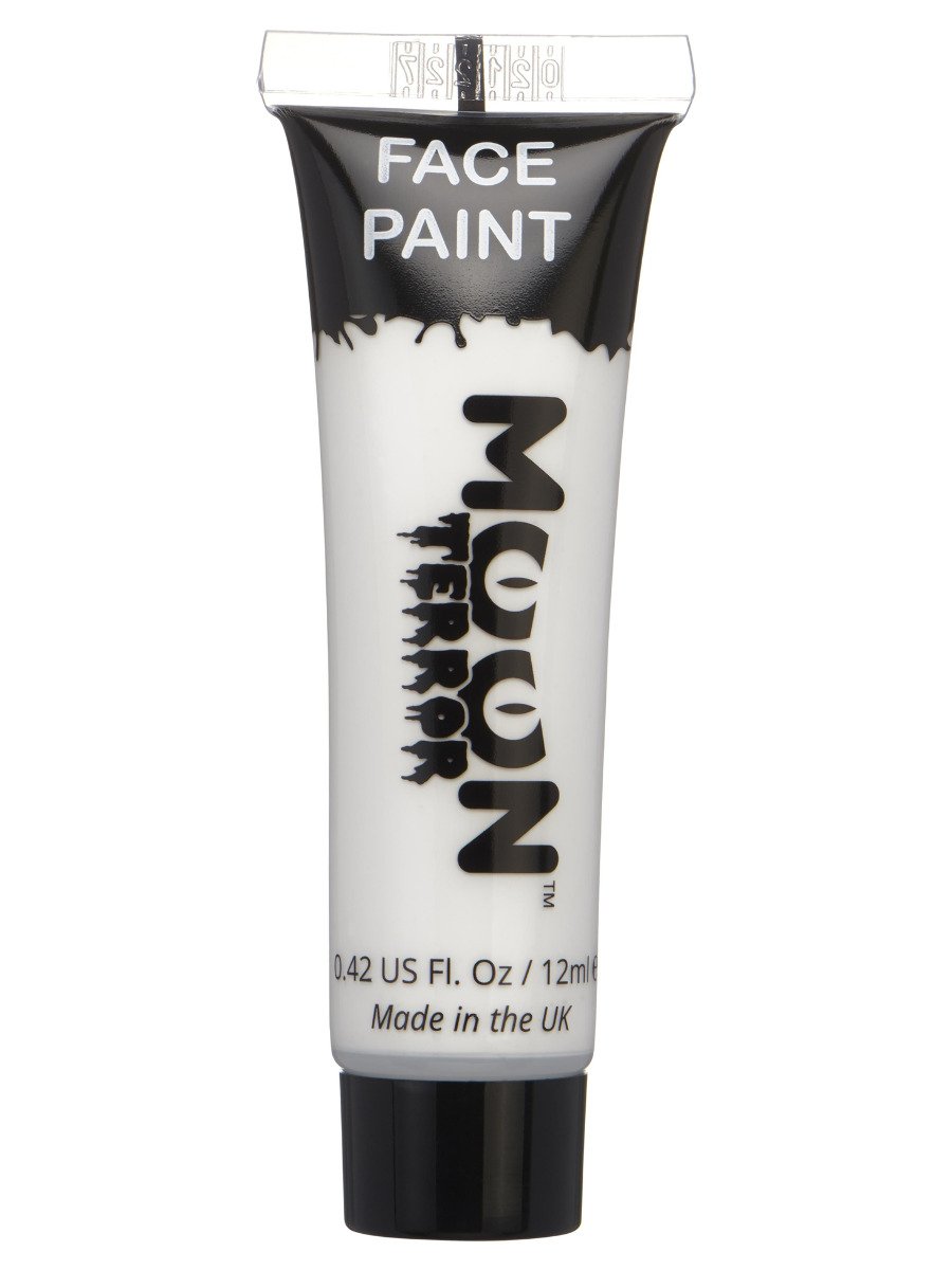 Click to view product details and reviews for Smiffys Moon Terror Halloween Face Body Paint Blood Red Fancy Dress Wicked White.