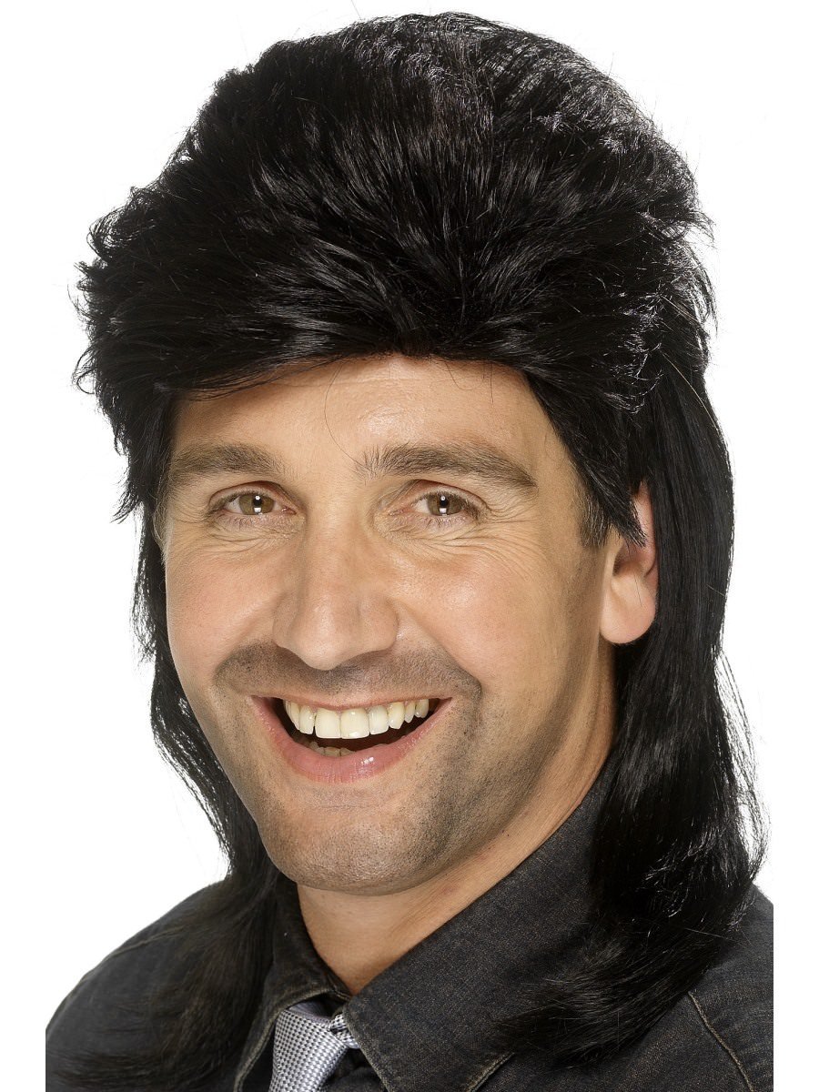 Click to view product details and reviews for Smiffys Mullet Wig Black Fancy Dress.