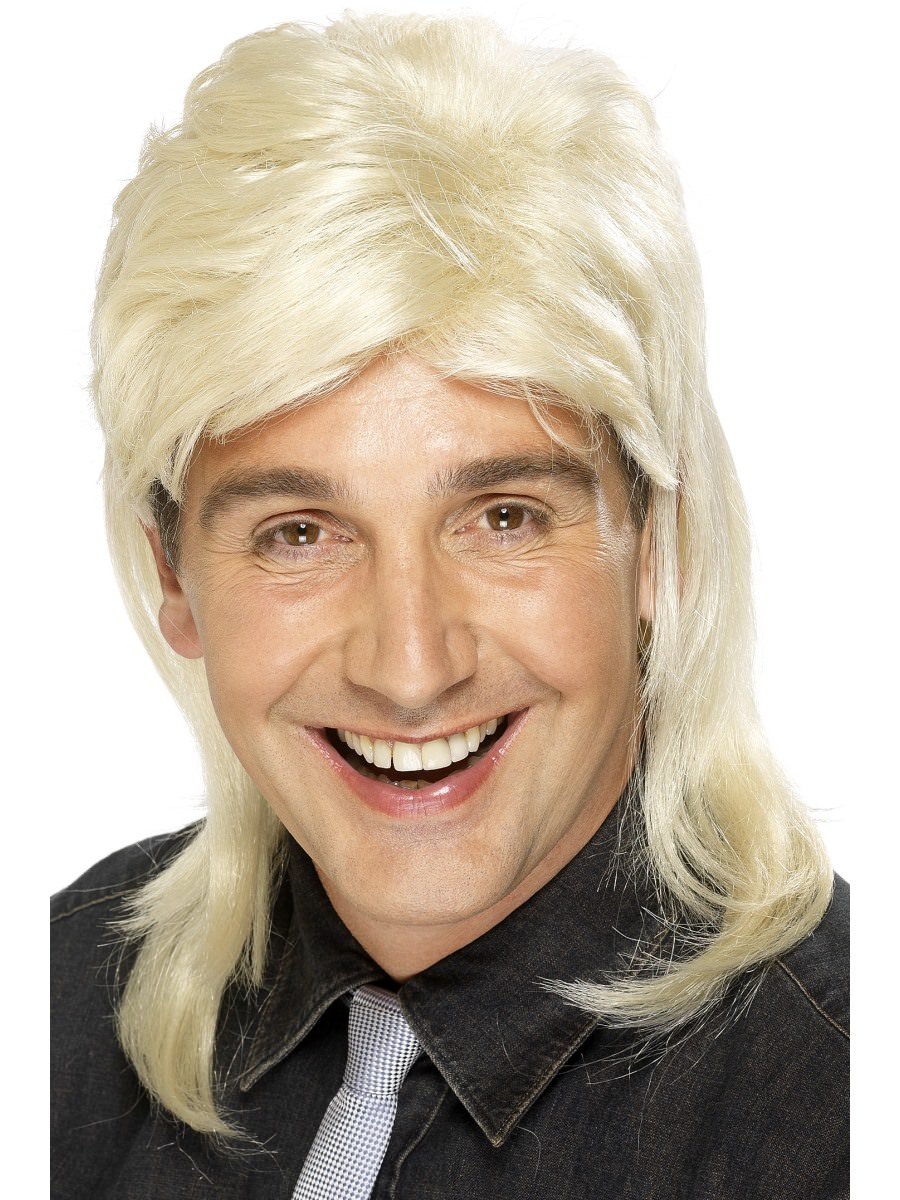 Click to view product details and reviews for Smiffys Mullet Wig Blonde Fancy Dress.