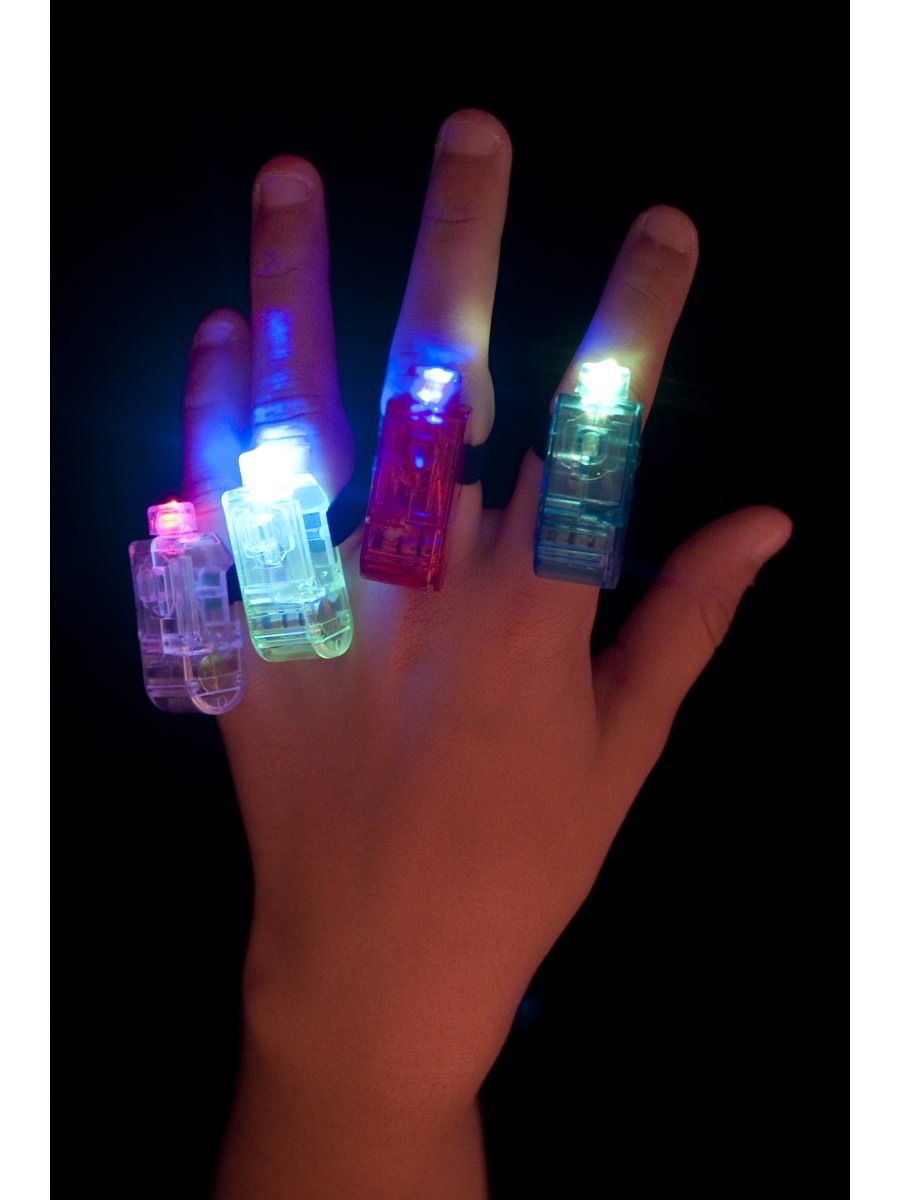 Multi Colour Multi Flashing Finger Lights