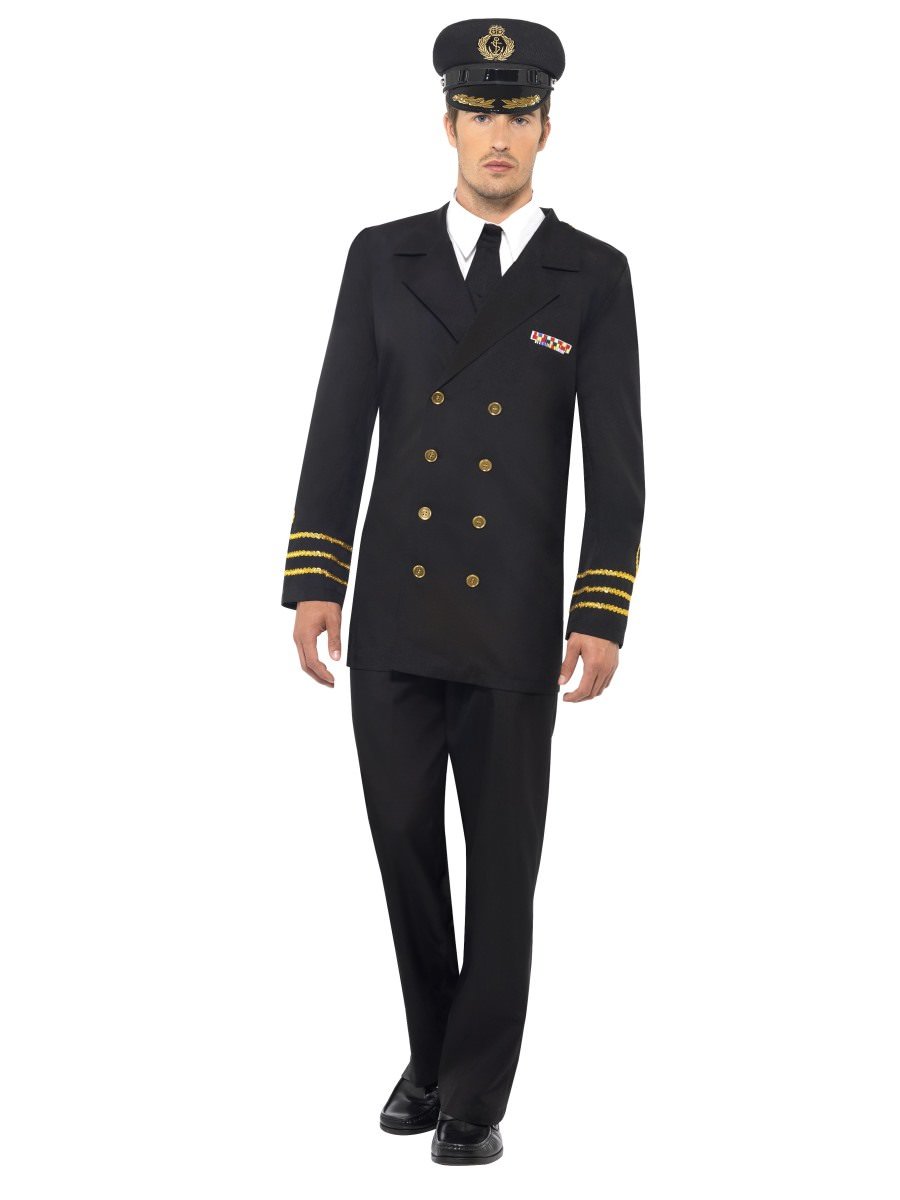 Click to view product details and reviews for Smiffys Navy Officer Costume Male Fancy Dress Medium Chest 38 40.